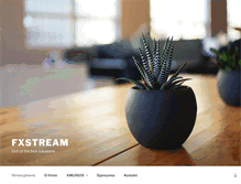 Tablet Screenshot of fxstream.pl